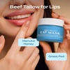 image:imageBody Restore Beef Tallow Lip Mask  Fathers Day Gift for Dad from Daughter Son Wife Peppermint Overnight Hydrating Lip Treatment Birthday Gifts for Men Self Care Spa Gifts