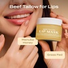 image:imageBody Restore Grass Fed Beef Tallow Lip Mask Manuka Honey  Vanilla 05 Oz