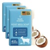image:imageBody Restore Goat Milk Soap Bar with Probiotics  Fragrance Free 4 oz4 Ounce Pack of 3
