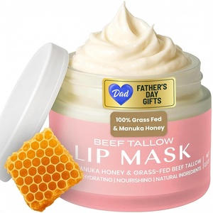 image:imageBody Restore Beef Tallow Lip Mask  Fathers Day Gift for Dad from Daughter Son Wife Overnight Hydrating Lip Treatment Birthday Gifts for Men Self Care Spa Gifts Unscented
