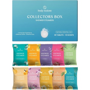 image:imageBody Restore Shower Steamers Aromatherapy 15 Pack Relaxation Birthday Gifts for Women and Men Travel Essentials Stress Relief Self Care  CitrusGift Box